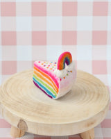 Felt Rainbow Cake Slice · view 3