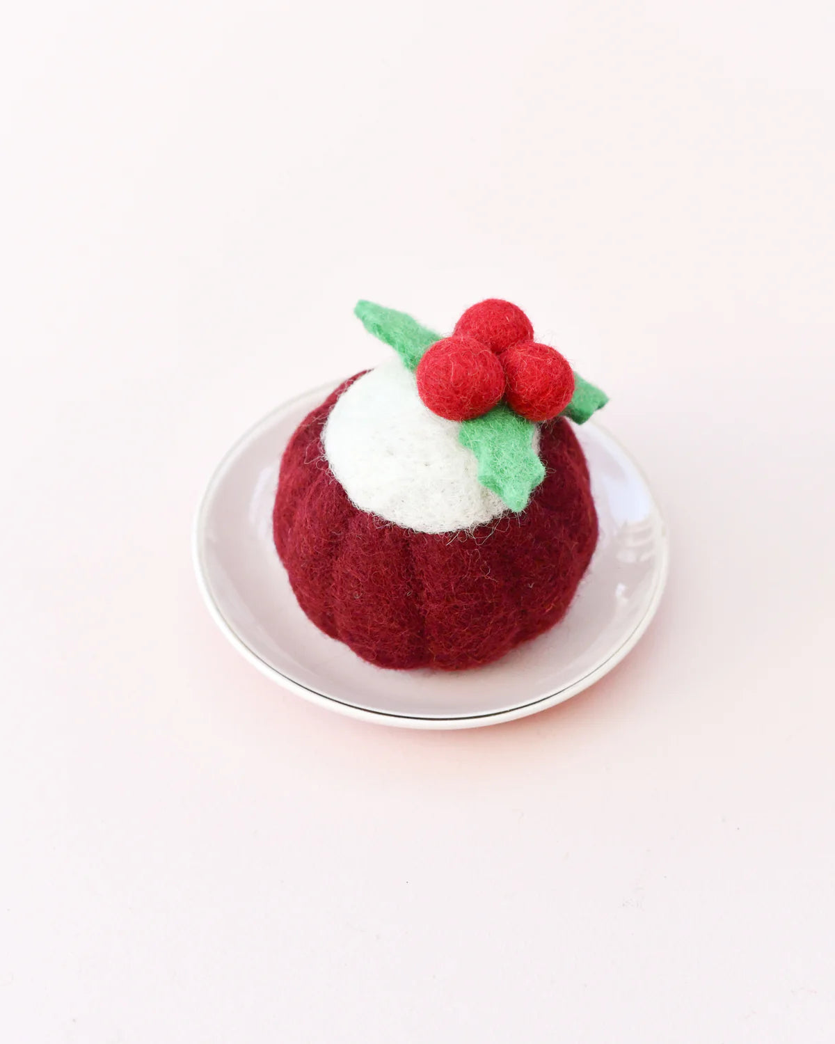 Felt Christmas Red Velvet Bundt Cake