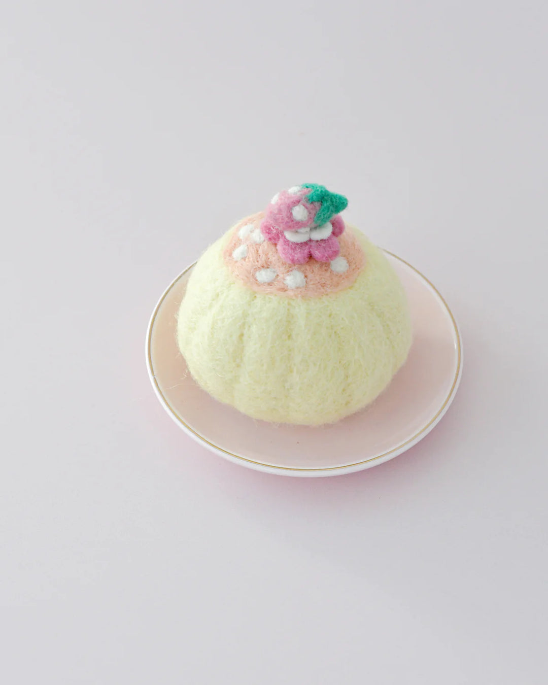 Sale Felt Pink Strawberry Bundt Cake