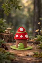 Felt Toadstool Leaf Home · view 1