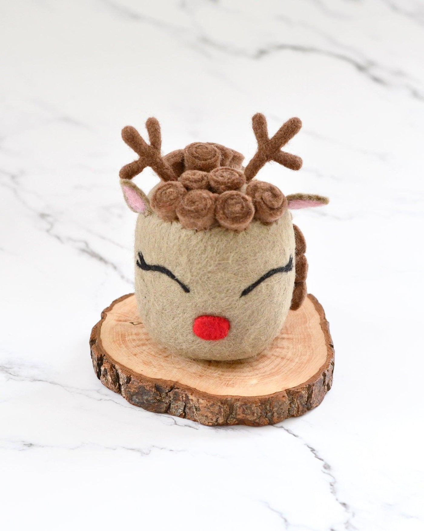 Felt Christmas Reindeer Cake