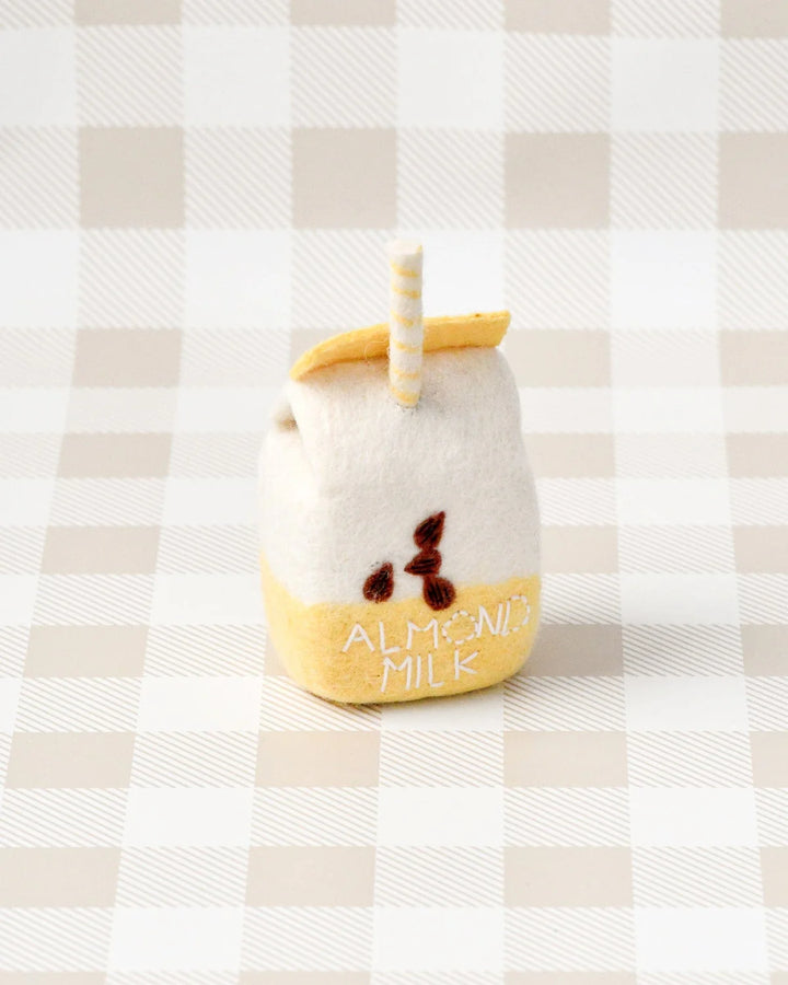 Sale Felt Almond Milk Box