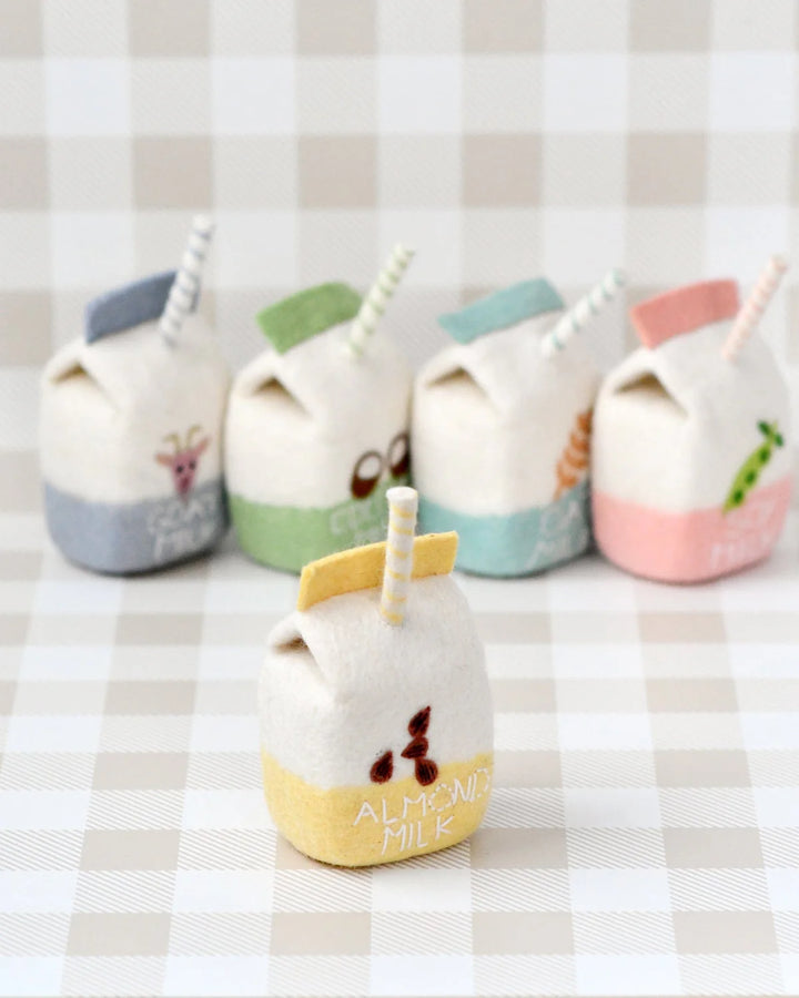 Sale Felt Almond Milk Box
