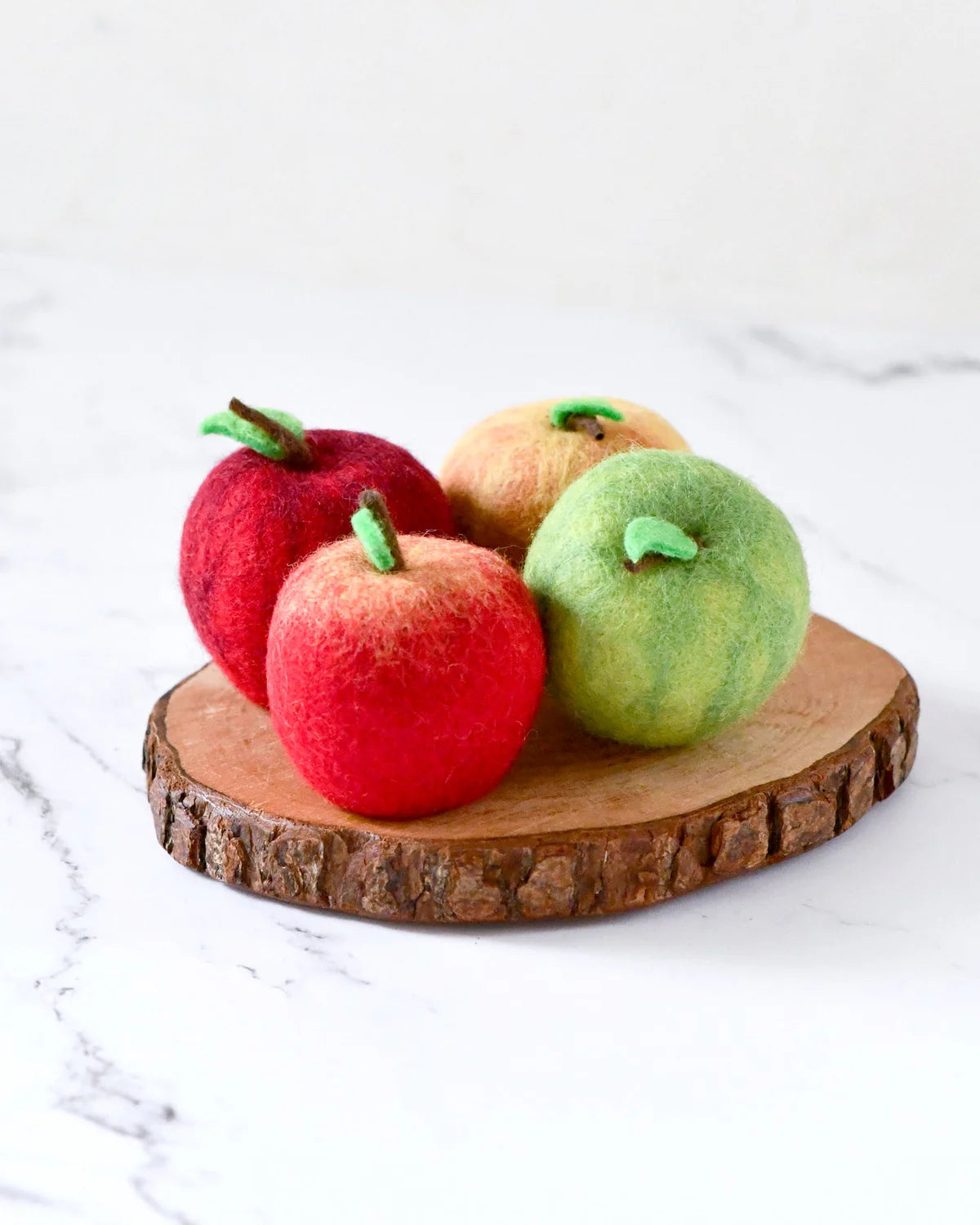 Felt Apples, Set of 4