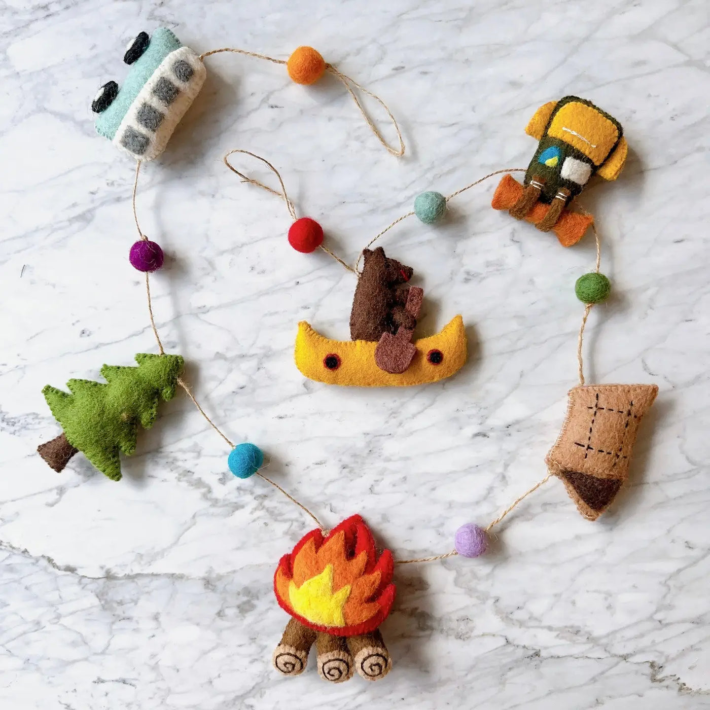 Felt Camping Garland