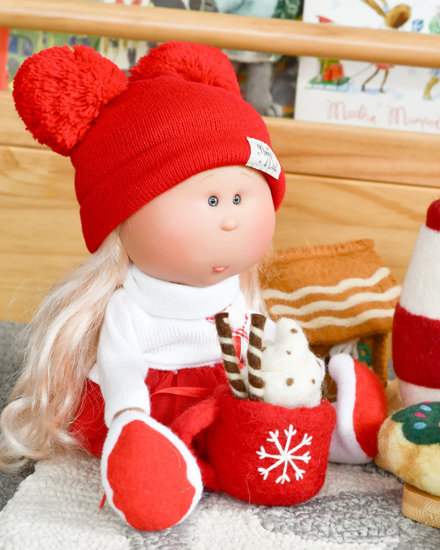 Felt Christmas Hot Chocolate Mug Ornament