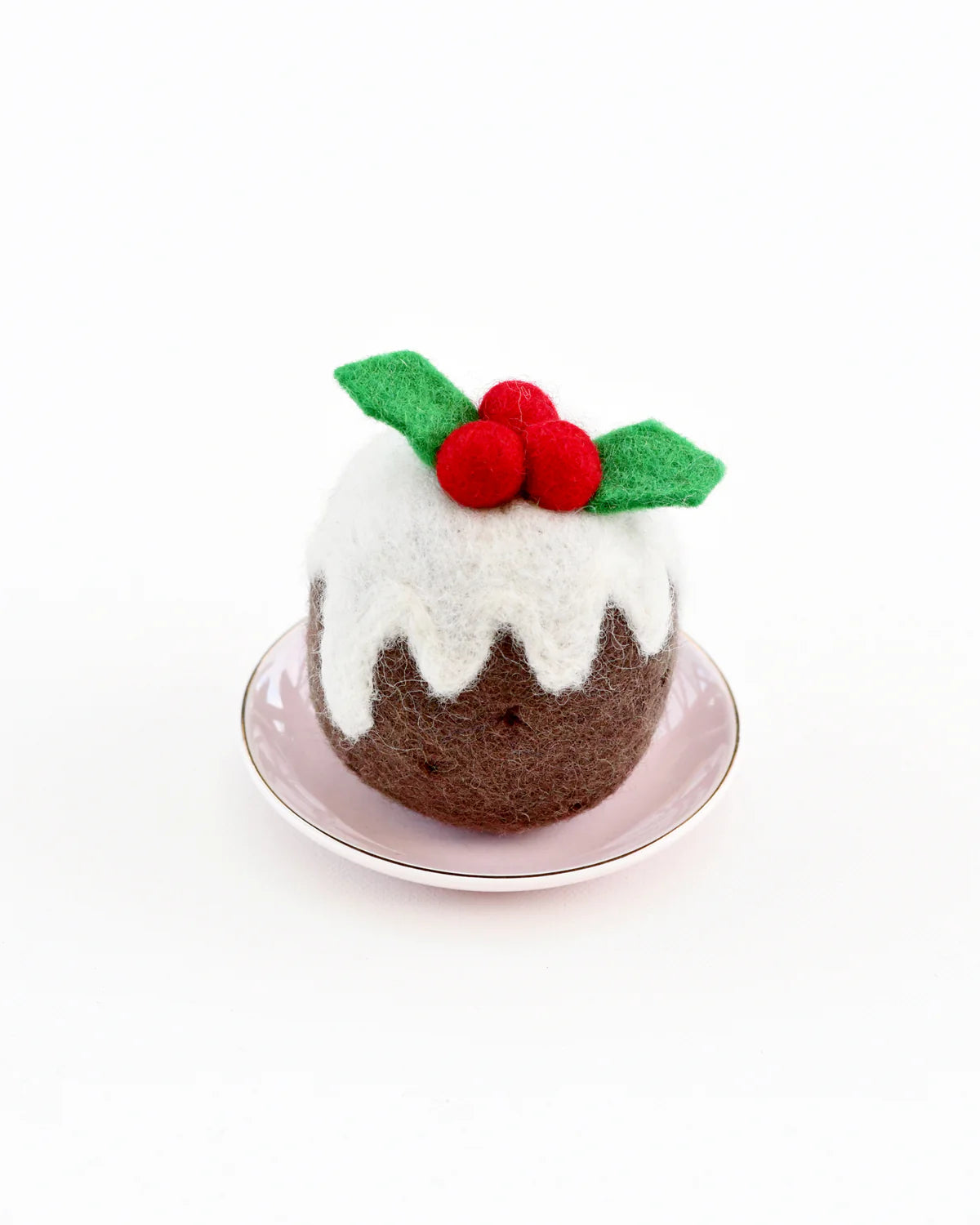 Felt Christmas Pudding, Tall