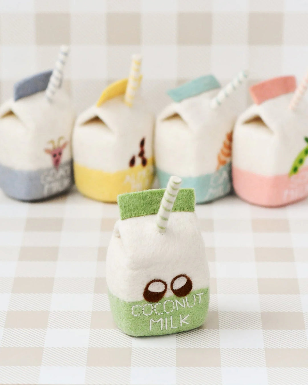 Sale Felt Coconut Milk Box