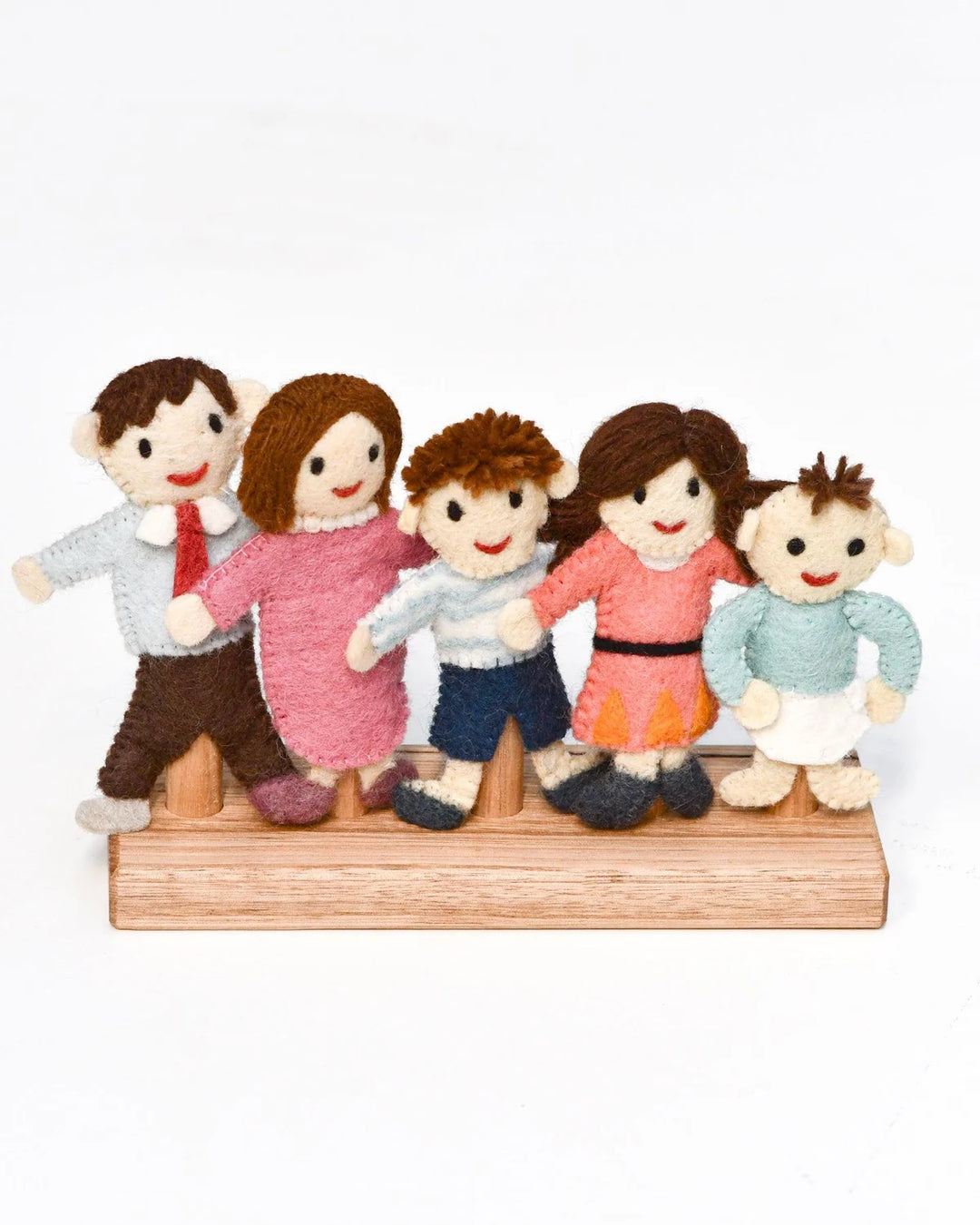 Sale Felt Finger Family Puppet Set