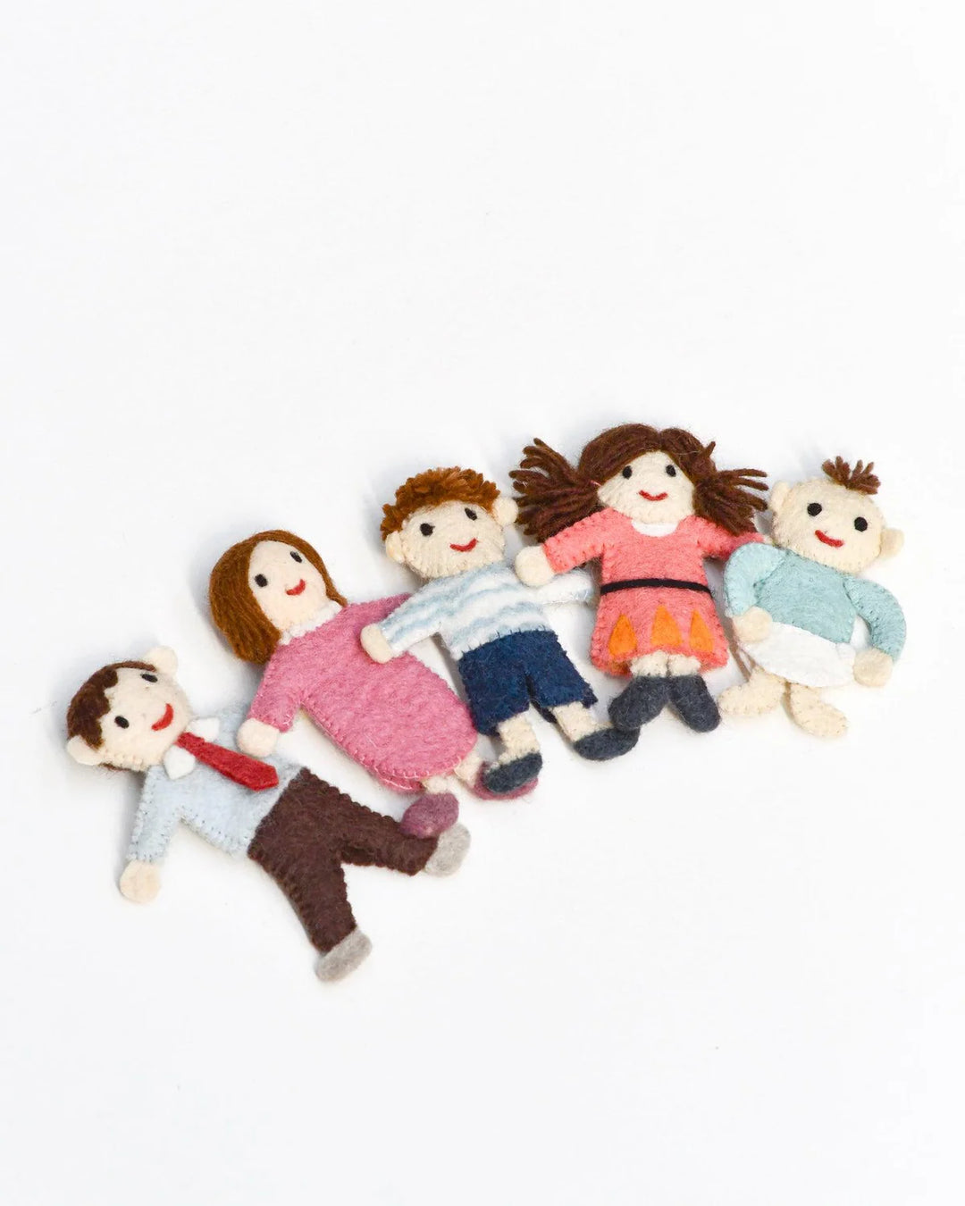 Sale Felt Finger Family Puppet Set