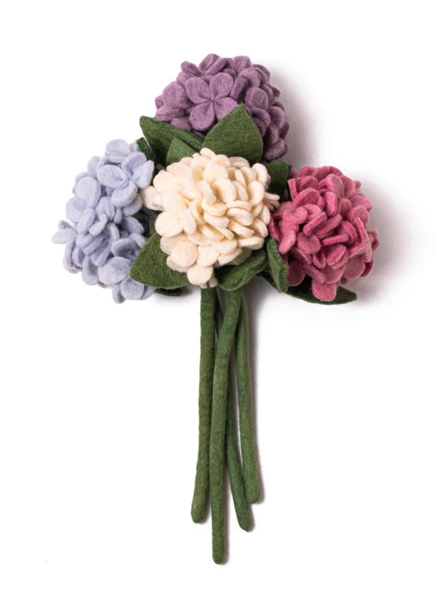 Felt Hydrangea Bouquet