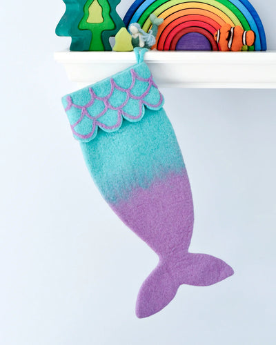 Sale Felt Mermaid Christmas Stocking