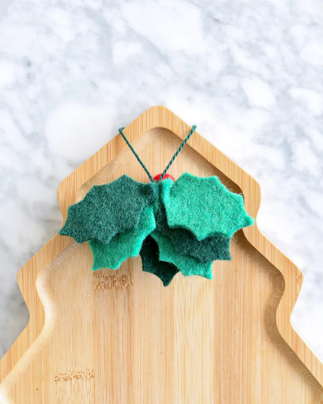 Sale Felt Mistletoe Ornament