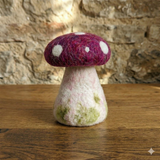 Felt Mushroom, Purple · view 1