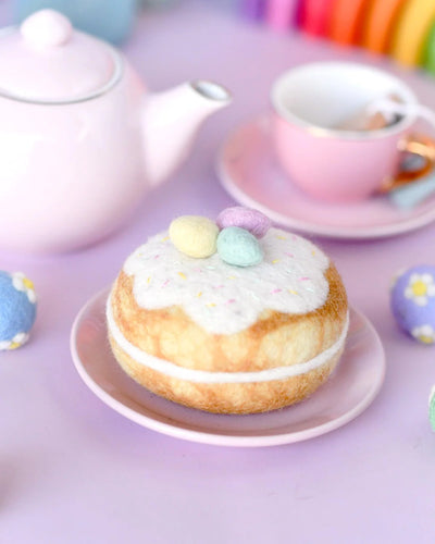 Sale Felt Pastel Eggs Donut