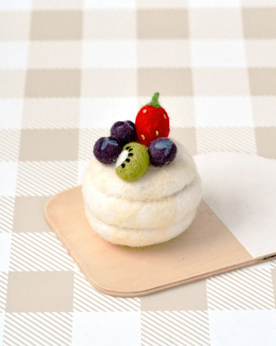 Felt Pavlova Meringue Dessert