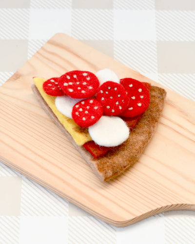 Pre-Order Felt Pepperoni Pizza Slice (Ships in August)
