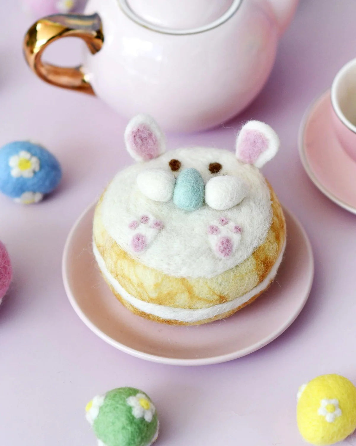 Sale Felt Rabbit Bunny Donut