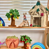Felt Lemon Tree, made for open-ended, small-world play. · view 3