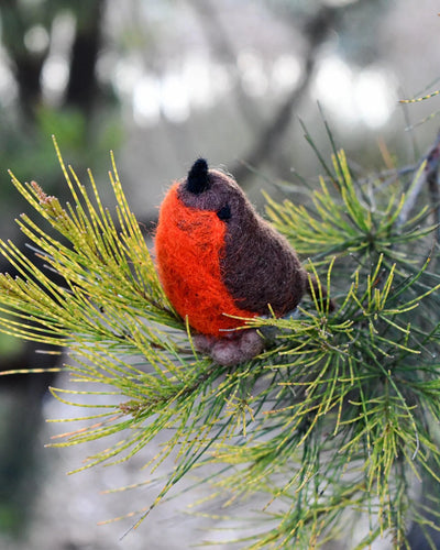 Felt Robin Bird