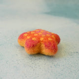 Felt Star Fish, hand-felted from New Zealand wool felt. · view 2