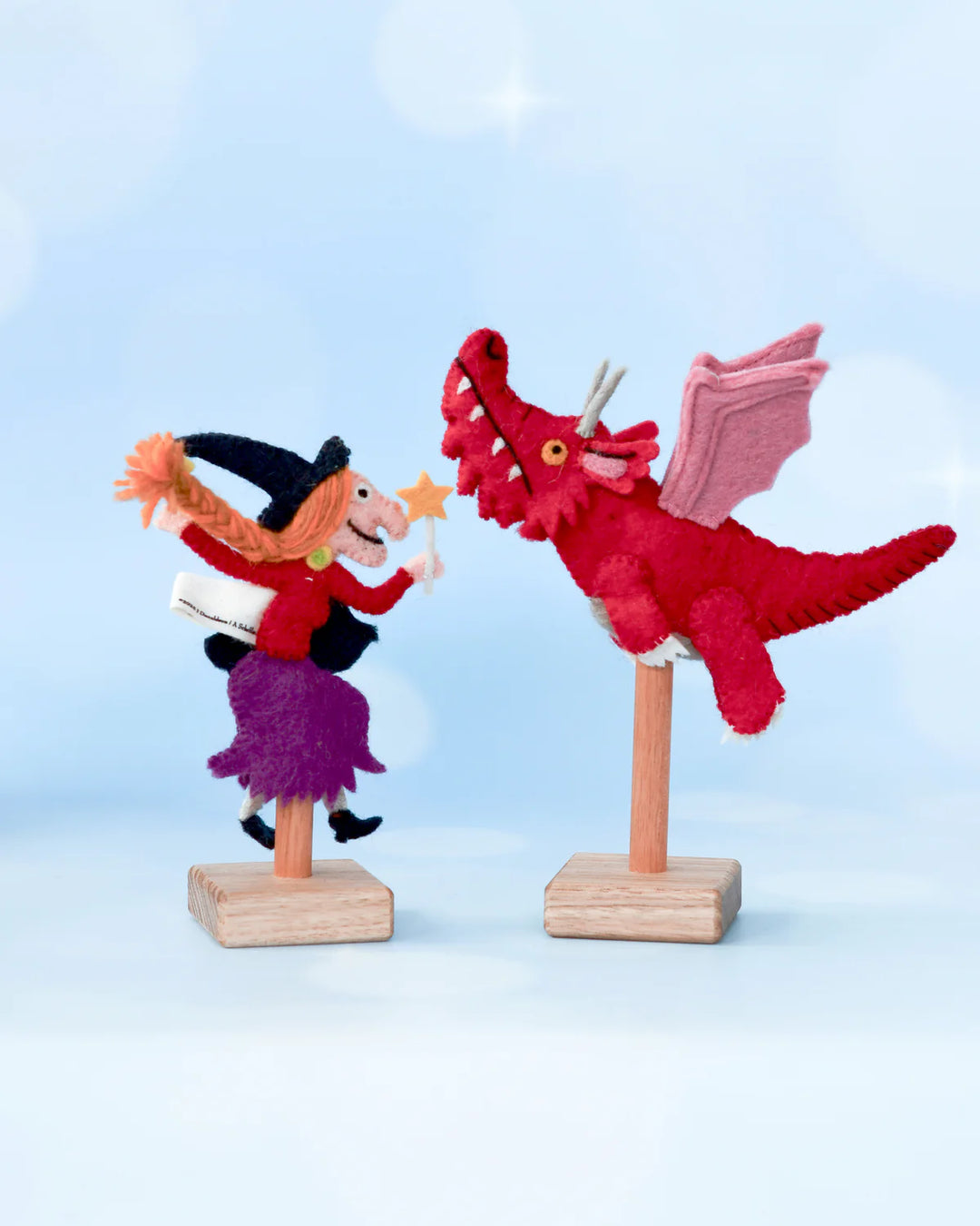 Finger Puppet Stand, Single Rod