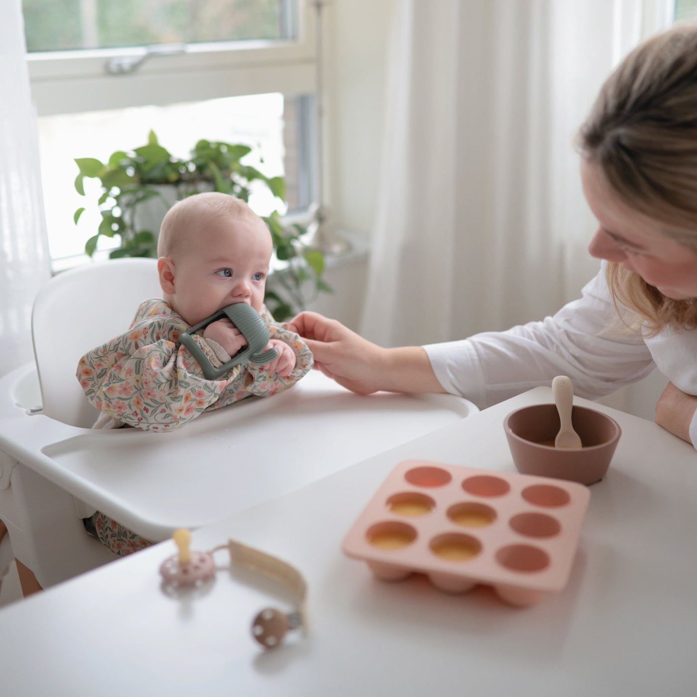 No-Drop Cactus Teether (Dried Thyme)