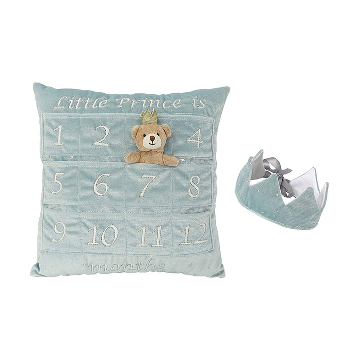 Prince First Year Pillow &amp; Crown Gift Set