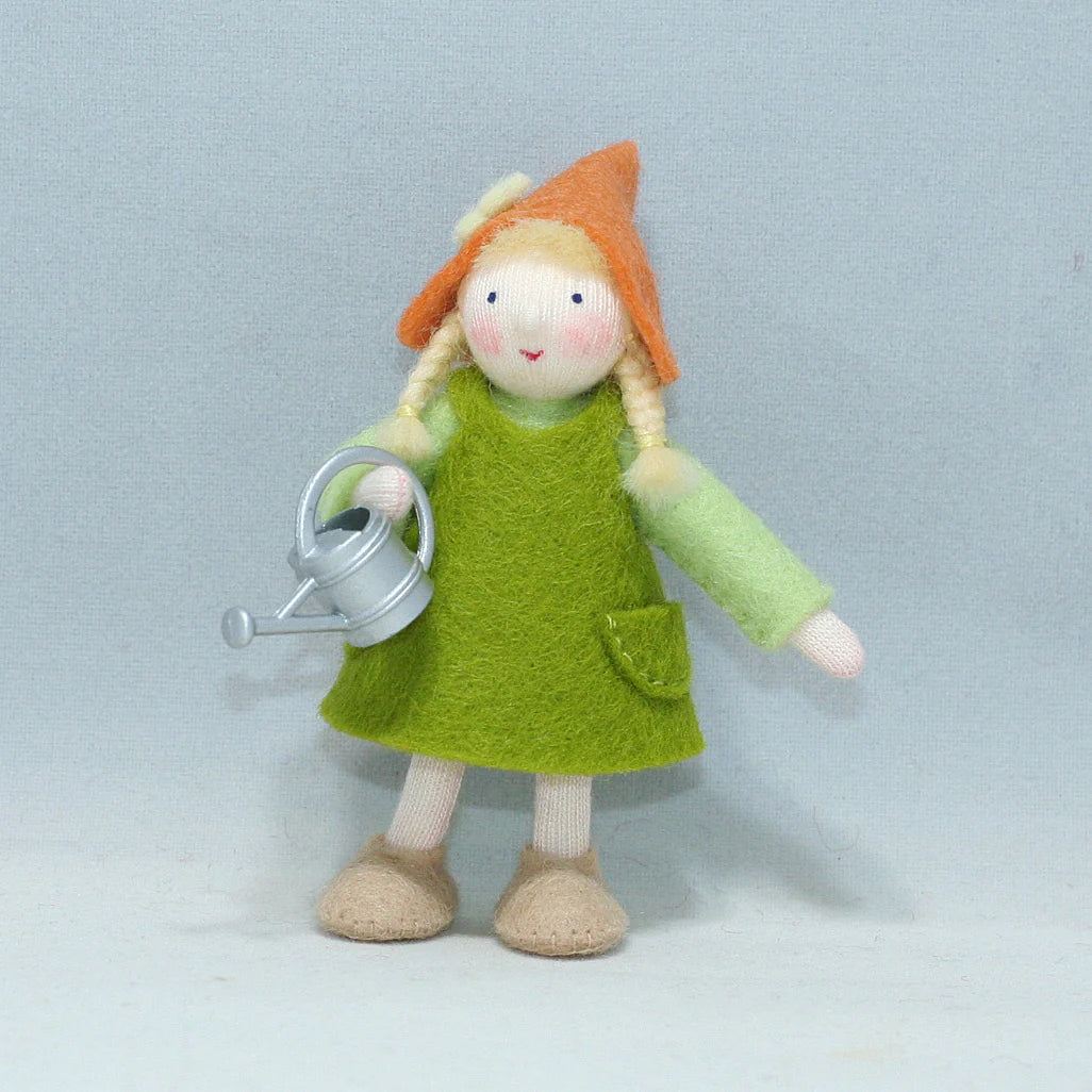 Sale Garden Gnome Girl with Watering Can | Fair Skin Tone