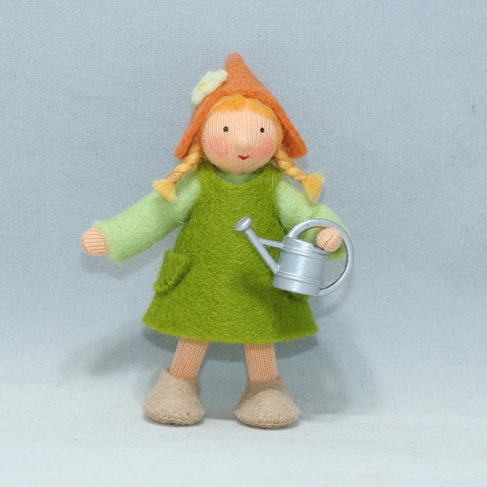 Sale Garden Gnome Girl with Watering Can | Light Skin Tone