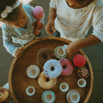 Pretend Play Food Rattle -  Chocolate Chip Cookie