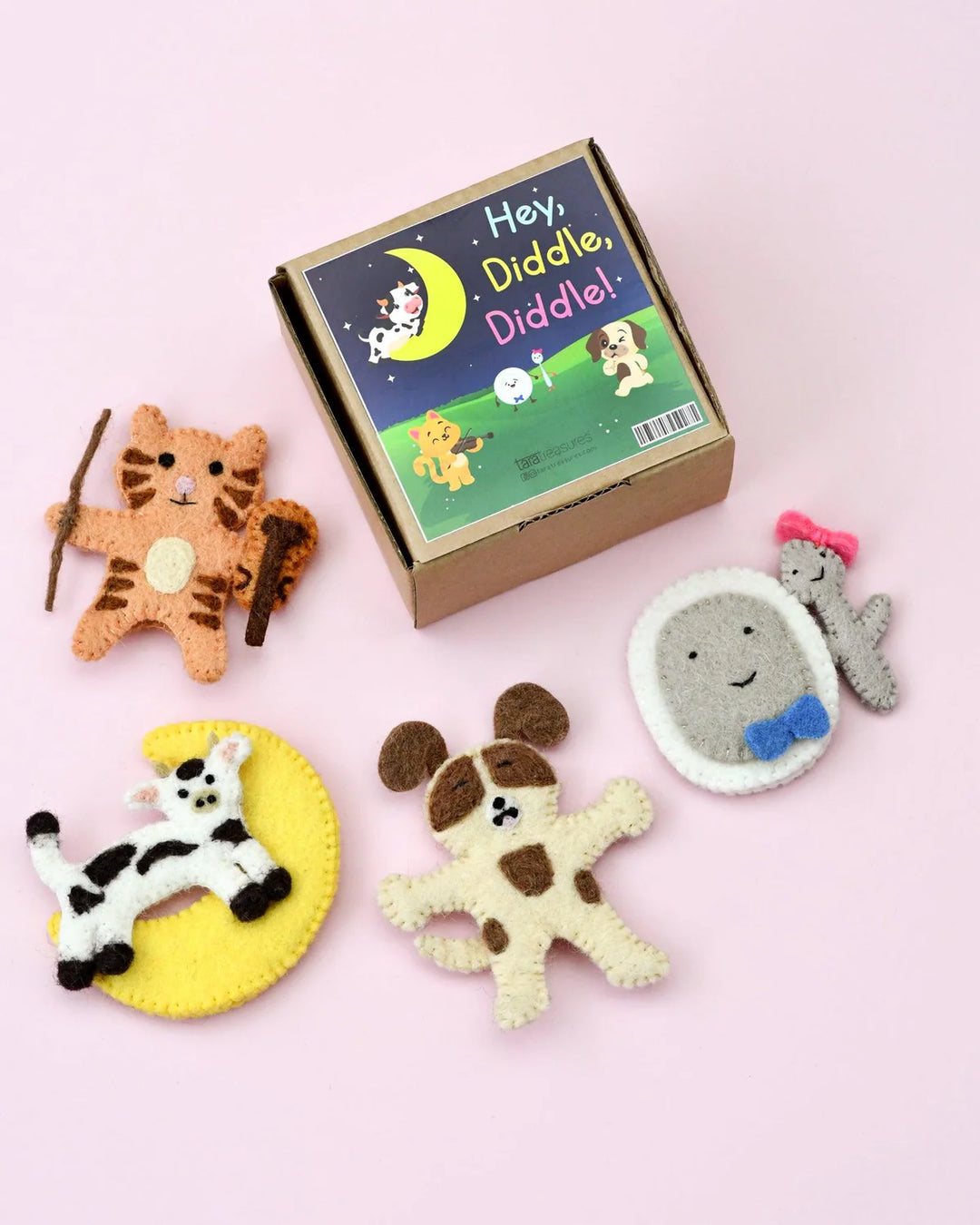 Sale Hey Diddle Diddle Finger Puppet Set
