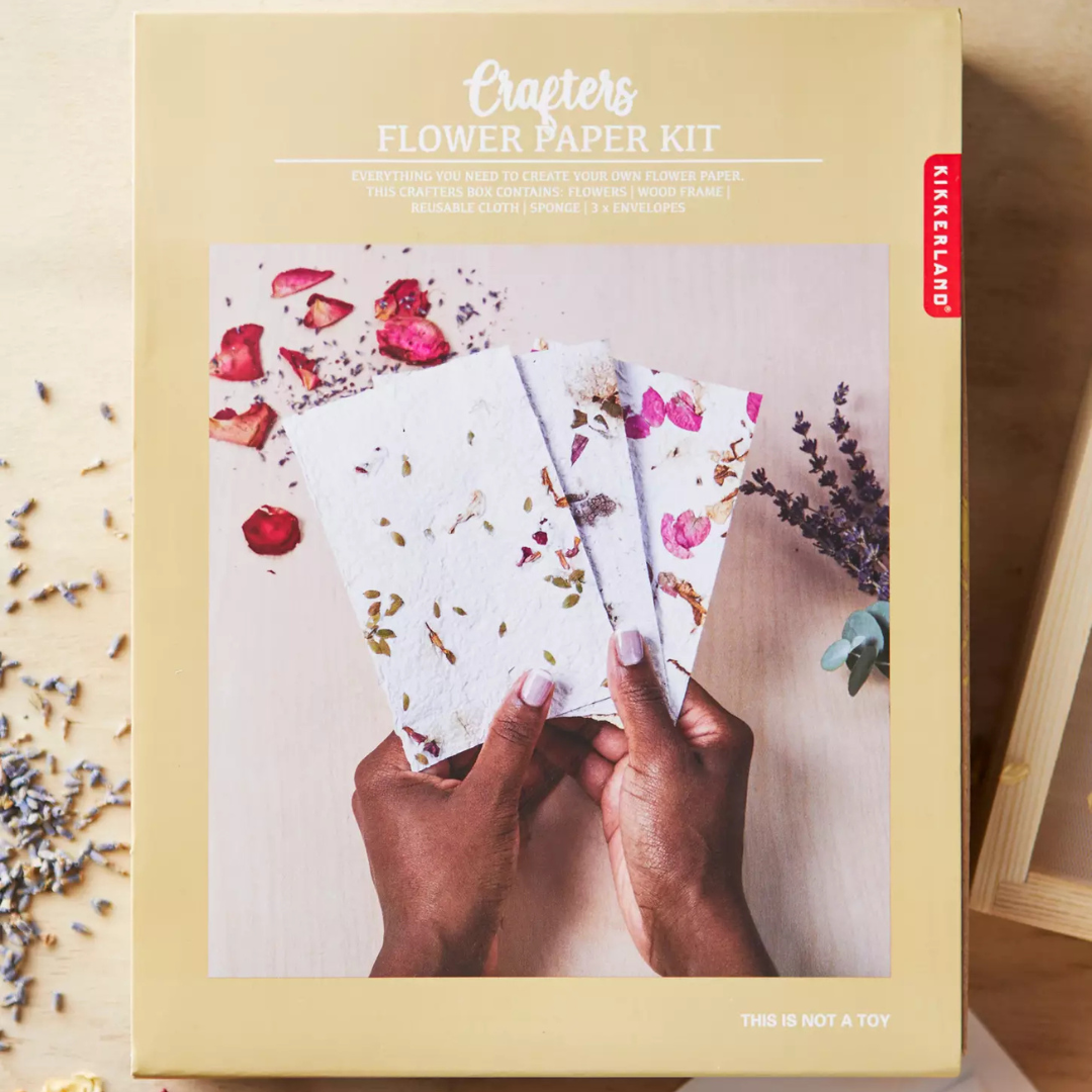 Huckleberry Crafters Flower Paper Kit