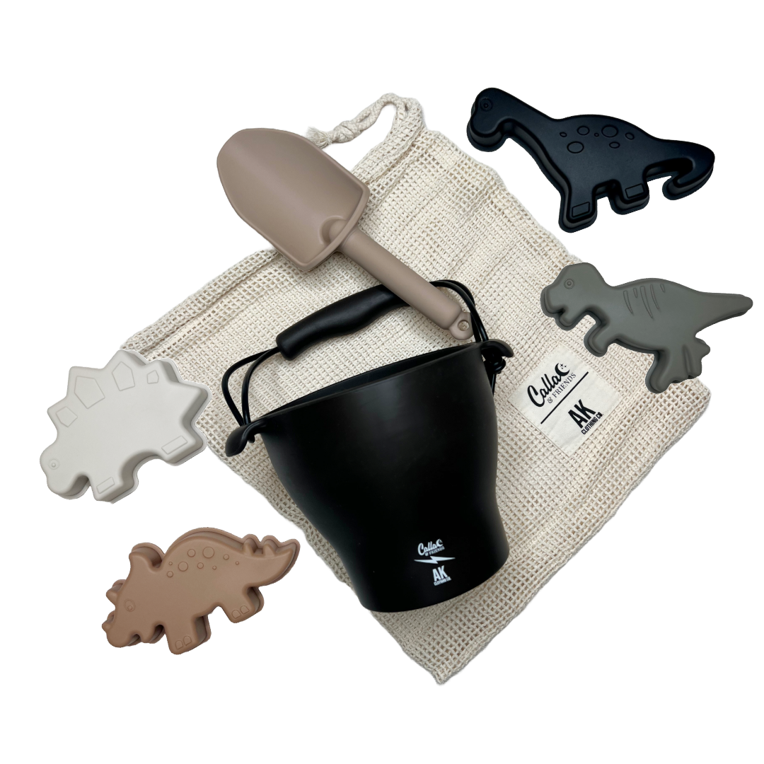 AK Clothing x C&amp;F Dino Silicone Beach Toy Set