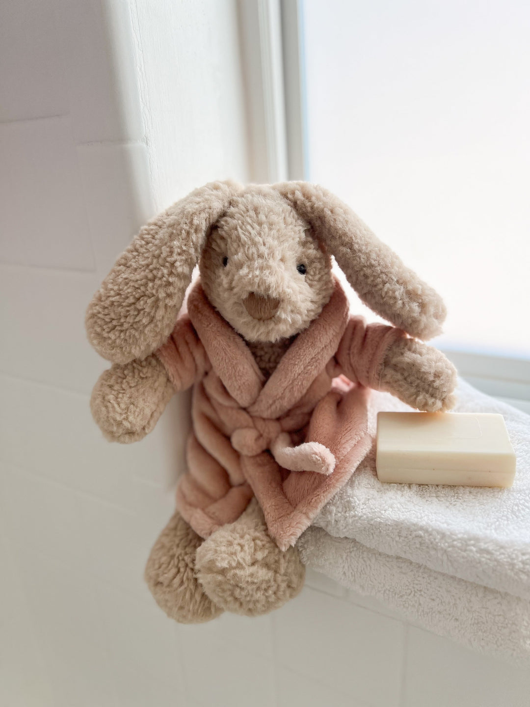 Harlow Robe Bunny-Pink