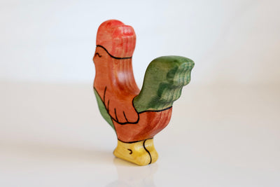 Wooden Chicken Toy - Rooster Or Hen