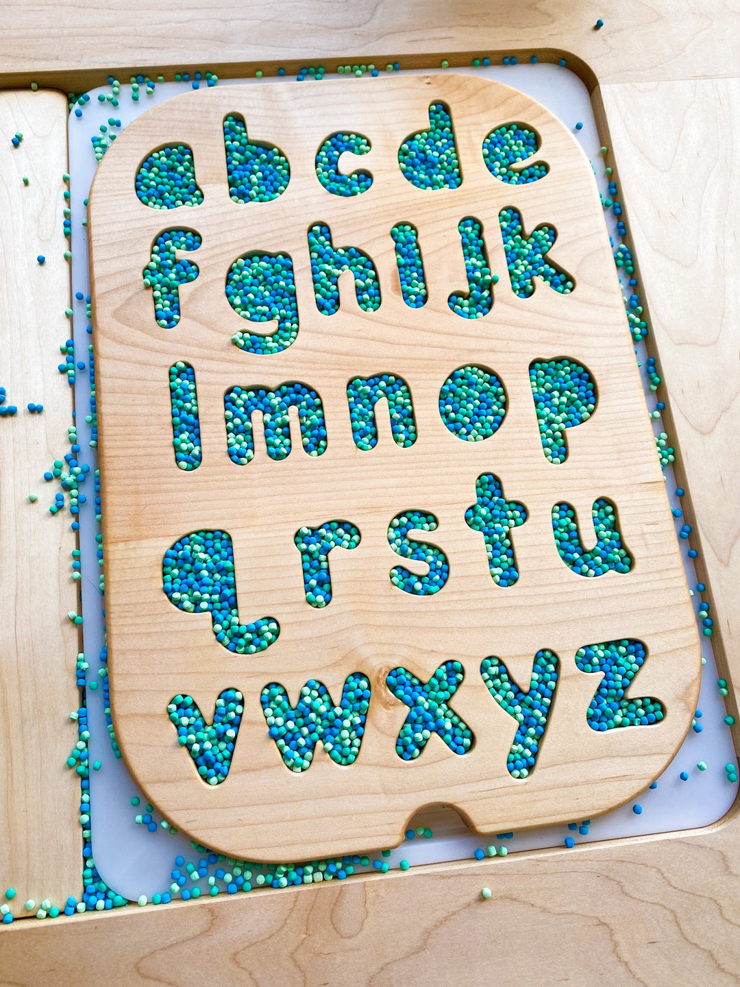Lower Case Letter Puzzle Insert