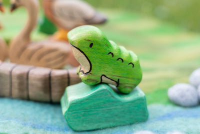 Wooden Frog Toy