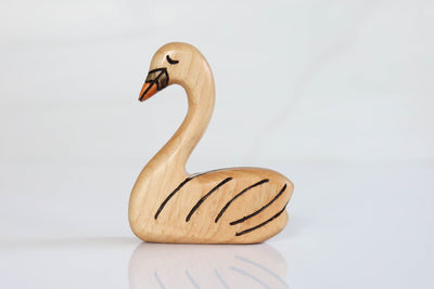 Wooden Swan Toy