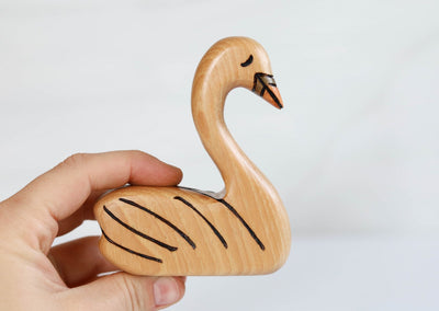 Wooden Swan Toy