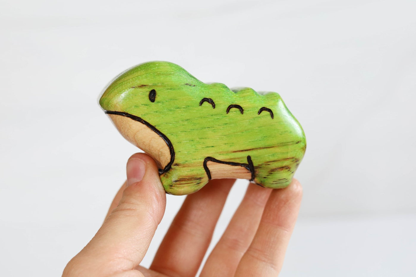 Wooden Frog Toy