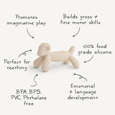 Lamb Figurine Teether