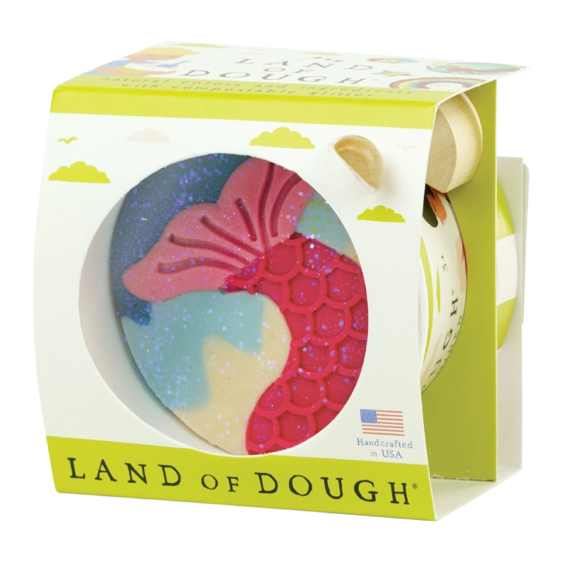 Land of Dough Mermaid Splash Luxe Play Dough