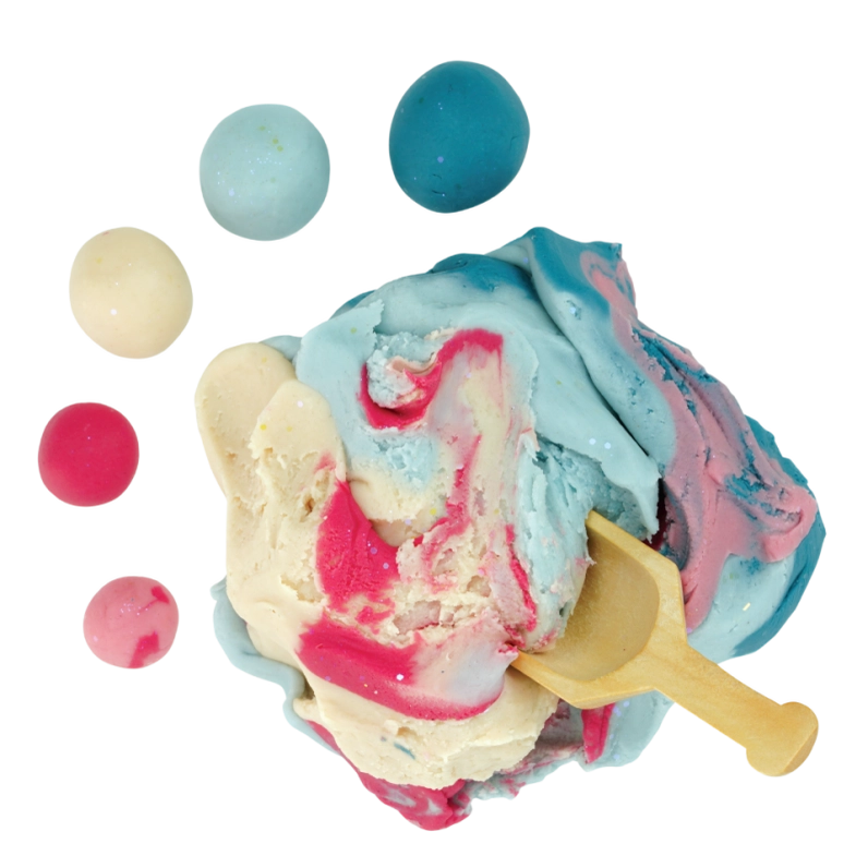 Land of Dough Mermaid Splash Luxe Play Dough