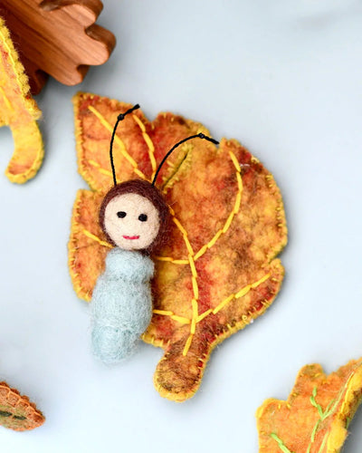 Felt Birch Leaf Baby