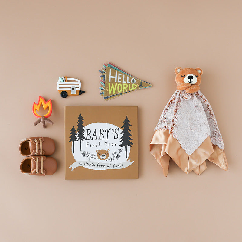 Lucy Darling Little Camper Baby Teether Toy Set