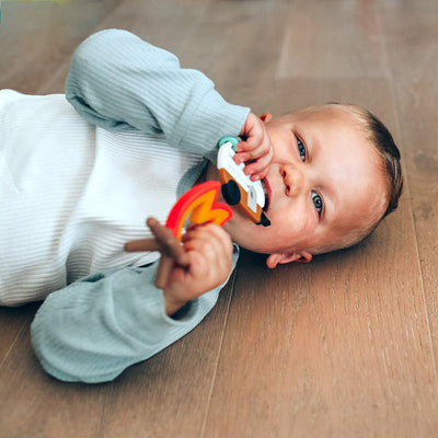 Lucy Darling Little Camper Baby Teether Toy Set