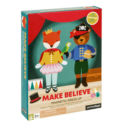 Petit Collage Make Believe Magnetic Dress Up Play Set