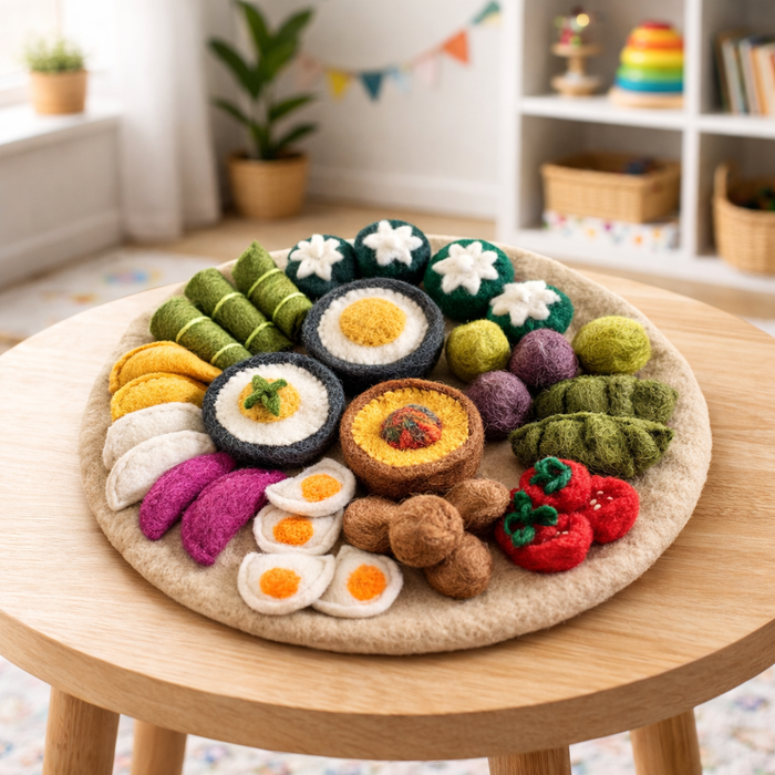 Middle Eastern Mezze, Set of 31 pieces