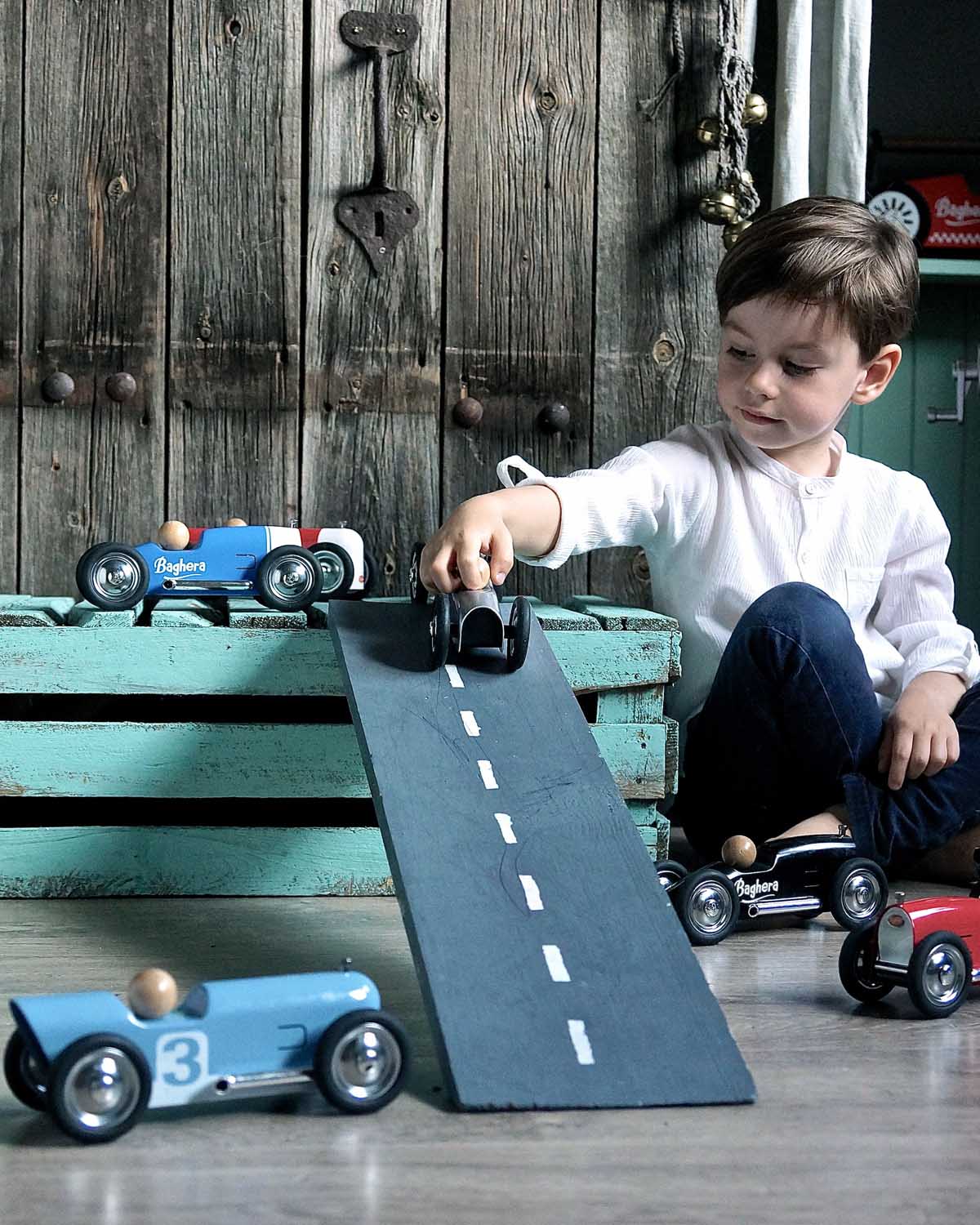 Baghera Racing Car, Blue